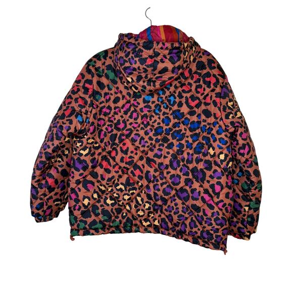 FARM Rio Multicolor Patterned Puffer Jacket - Picture 6 of 8